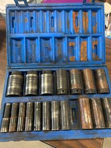 lot 111 image: GP 13190 Deep Well Impact Socket Set 38 - 1 12