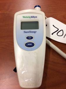 lot 20 image: &nbspWelch Allyn SureTemp 678 Digital Thermometer With Probe - Super Working Condition