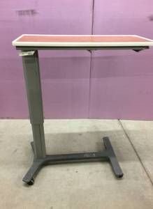 lot 51 image: OVERBED TABLE - NO VANITY