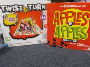 Twist and Turn and Apples to Apples...