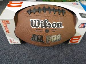 Wilson All Pro and Soccerball...