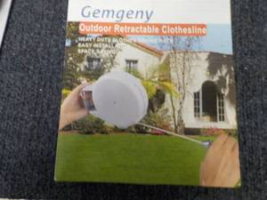 Gemgeny Outdoor Retractable Clothes...