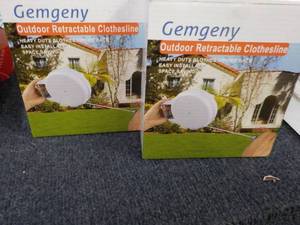 Gemgeny Outdoor Retractable Clothes...