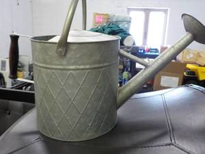 Galvanized Sprinkling Can- damaged ...