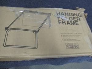 Box of 6 Sets Hanging Folder Frames...
