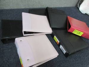 7 Mini Ring Binders Retail $3.96ea...