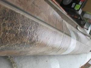 Roll of 10 ft Wide Vinyl Flooring...