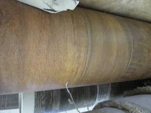 Roll of 10 ft Wide Vinyl Flooring...