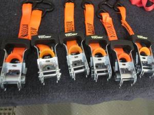 6 Tie Down Buckles...