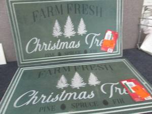 2 Holiday Mats...
