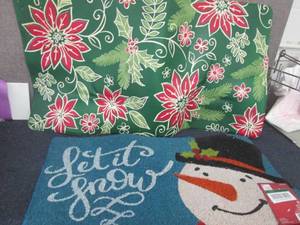 2 Holiday Mats...