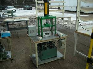 lot 53 image: Custom Hydraulic Press Station