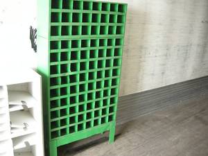 lot 59 image: Metal Pigeon Hole Cabinet