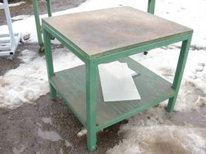 lot 60 image: Heavy Duty Work Table