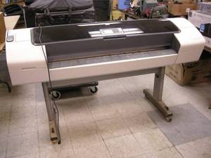 lot 92 image: HP DesignJet T1100 Large Format Printer