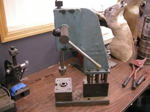 lot 19 image: Custom JT&M Hand Press