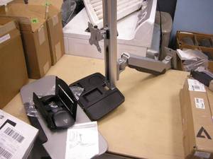 lot 223 image: V7 Sit-Stand Wall Mount