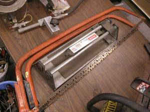 lot 192 image: Tile Cutter and Bow Saws