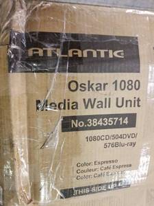 lot 220 image: 4 Atlantic Media Wall Mount Storage