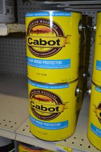lot 1426 image: (4) 1 Gallon Cabot Clear Wood Protector  Exterior  2101 Clear