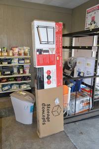 lot 2400 image: Storage Concepts 3-Shelf Bulk Storage Shelving - 72 x 72 x 18