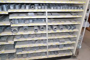 lot 2847 image: HUGE Inventory of Electrical Conduit Bodies, PVC Conduit Fittings, Box Covers and More