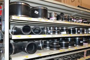 lot 2854 image: Inventory of PlumbQuick Sewer and Drain Couplers