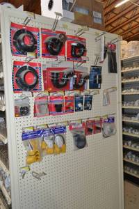 lot 2864 image: Inventroy of RV and Mobile Home Repair Parts and Converfsion Electrical Plugs