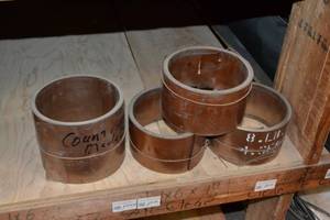 lot 2906 image: (4) Spools of Flashing 6 and 4