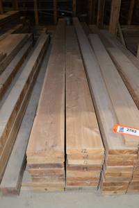 lot 2781 image: (16) 2 x 8 CEDAR Boards 16, 14 and 12