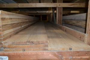 lot 2793 image: (4) 1 x 12  CEDAR Boards 12 and 10