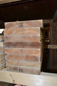 lot 2809 image: (8) 2 x 10 x 10 CEDAR Boards