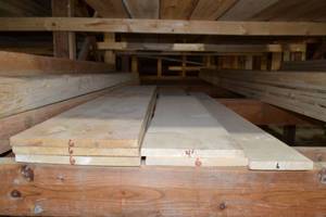 lot 2795 image: (6) 1 x 10 and 1 x 12 Pine Boards 6 and 4