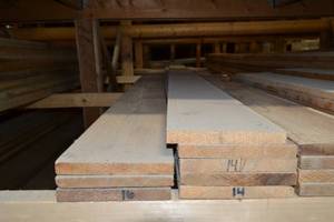 lot 2799 image: (8) 1 x 8  CEDAR Boards 16 and 14