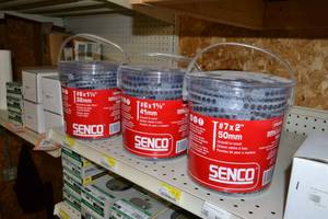 lot 3079 image: (3000) SENCO Auto Feed Drywall Screws 1-14, 1-58 and 2