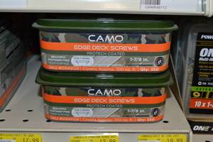 lot 3068 image: (700) CAMO Edge Deck Screws ProTech Coated 1-78