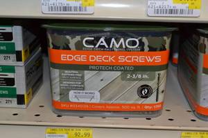 lot 3069 image: (3500) CAMO Edge Deck Screws ProTech Coated 2-38