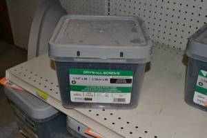 lot 3083 image: 25 LB Bucket 1-14 x #6 Coarse Thread Drywall Screws