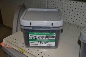 lot 3087 image: 25 LB Bucket 2-12 Coarse Thread Drywall Screws