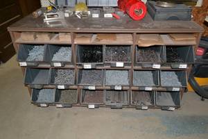 lot 3094 image: Inventory of BULK Nails and Spikes - Contents of 18 Bins