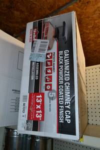 lot 3100 image: Shelter Galvanized Steel 13 x 13 Chimney Cap