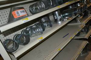 lot 3106 image: Large Lot of 3 Double Wall Vent Pipe, Elbows, Caps and More