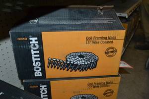 lot 3137 image: (2700) Bostitch Wire Collated Nails