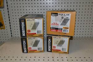 lot 3151 image: (8000) Bostitch Framing Wire Weld Nails 3-14