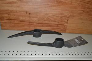 lot 2392 image: Mattock Pick Axe Head and Railroad Pick Axe Head