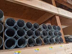 lot 2902 image: Inventory of 3 Double Wall Vent Pipe 24 to 60