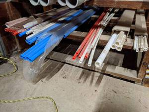 lot 2972 image: PEX Pipe Inventory from 34 to 38  10 and 5 Lengths