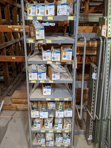 lot 2964 image: HUGE Inventory of Superstrut Hardware