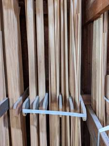 lot 3013 image: Lot of PINE Trim  Approx 62 Pieces
