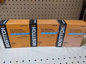 lot 3144 image: (13000) Bostitch Crown Staples 1-12 and 1